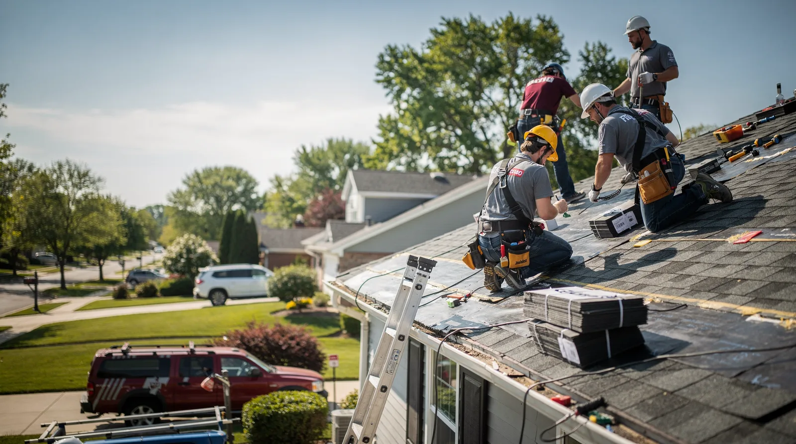 Roof Repair in Long Island, ME around you